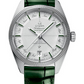 Omega Constellation Platinum 41 MM - Green Leather Strap - Platinum Dial - 130.93.41.22.99.002