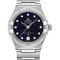 Omega Constellation Stainless Steel 29 MM - Stainless Steel Bracelet - Blue Diamond Dial - 131.10.29.20.53.001