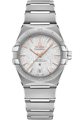 Omega Constellation Stainless Steel 36 MM - Stainless Steel Bracelet - Grey Dial - 131.10.36.20.06.001