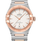 Omega Constellation Stainless Steel and Rose Gold 29 MM - Stainless Steel and Rose Gold Bracelet - White Silvery Dial - 131.20.29.20.02.001