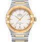 Omega Constellation Stainless Steel and Yellow Gold 29 MM - Stainless Steel and Yellow Gold Bracelet - White Silvery Dial - 131.20.29.20.02.002