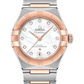 Omega Constellation Stainless Steel and Rose Gold 29 MM - Stainless Steel and Rose Gold Bracelet - Mother-Of-Pearl Diamond Dial - 131.20.29.20.55.001