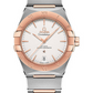 Omega Constellation Stainless Steel and Rose Gold 36 MM - Stainless Steel and Rose Gold Bracelet - Silvery Dial - 131.20.36.20.02.001