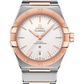 Omega Constellation Stainless Steel and Rose Gold 39 MM - Stainless Steel and Rose Gold Bracelet - Silvery Dial - 131.20.39.20.02.001