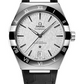 Omega Constellation Stainless Steel 41 MM - Black Leather Strap - Grey Dial - 131.33.41.21.06.001