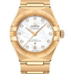 Omega Constellation Yellow Gold 29 MM - Yellow Gold Bracelet - Pearled Mother-Of-Pearl Diamond Dial - 131.50.29.20.55.002