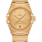 Omega Constellation Yellow Gold 36 MM - Yellow Gold Bracelet - Champagne Dial - 131.50.36.20.08.001