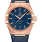 Omega Constellation Rose Gold 39 MM - Blue Leather Strap - Blue Dial - 131.53.39.20.03.001