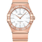 Omega Constellation Rose Gold 28 MM - Rose Gold Bracelet - Diamond Bezel - Mother-Of-Pearl Dial - 131.55.28.60.55.003