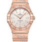 Omega Constellation Rose Gold 28 MM - Rose Gold Diamond Bracelet - Diamond Bezel - White Diamond Dial - 131.55.28.60.99.001