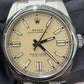 Rolex Oyster Perpetual - Stainless Steel - 41 MM - Oyster Bracelet - Beige Dial - Domed Bezel - 134300-0007