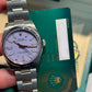 Rolex Oyster Perpetual - Stainless Steel - 41 MM - Oyster Bracelet - Lavender Dial - Domed Bezel - 134300-0012