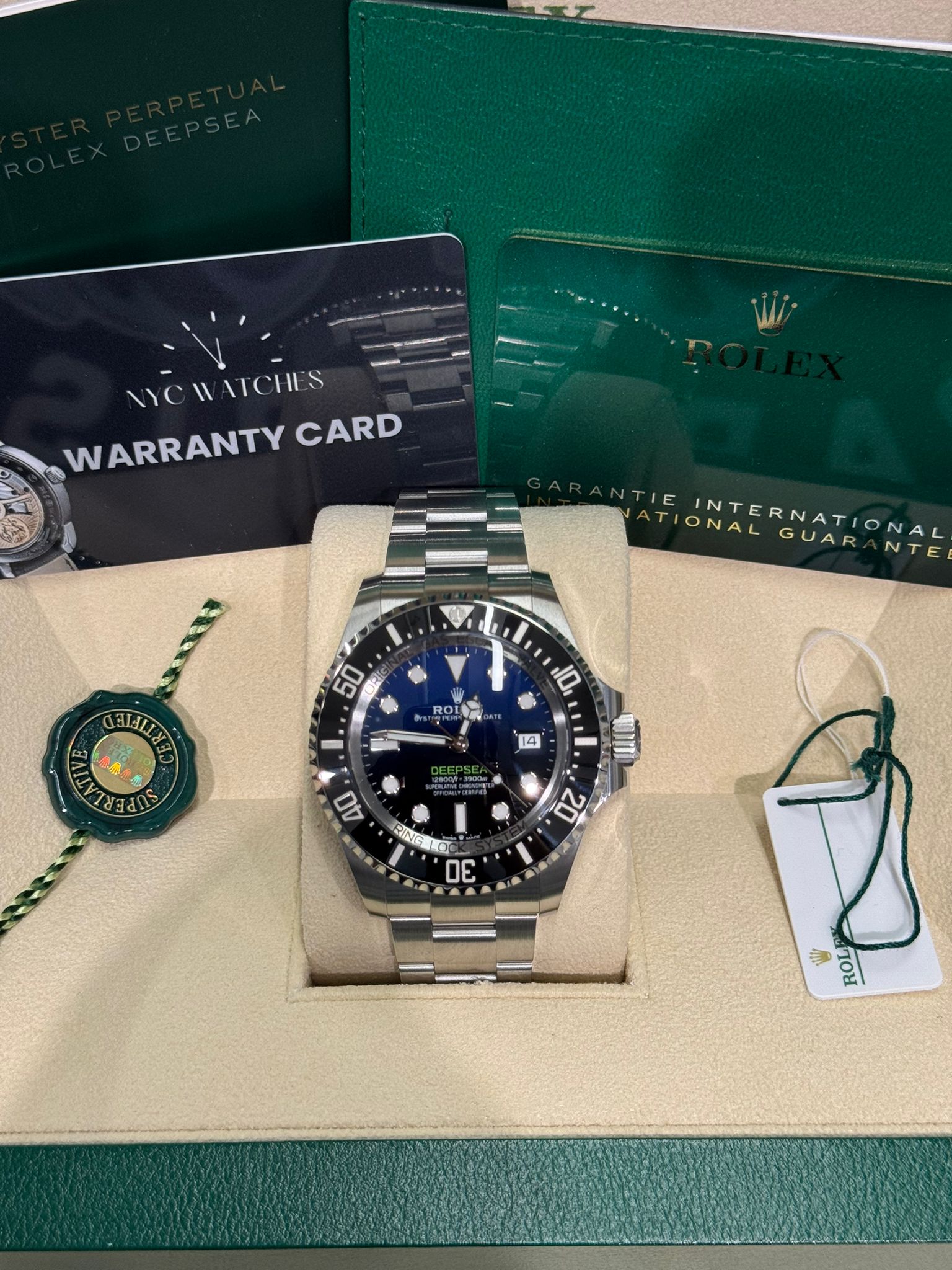 Rolex Sea-Dweller - James Cameron - 44 MM - Steel - Blue Dial - 136660 dbl