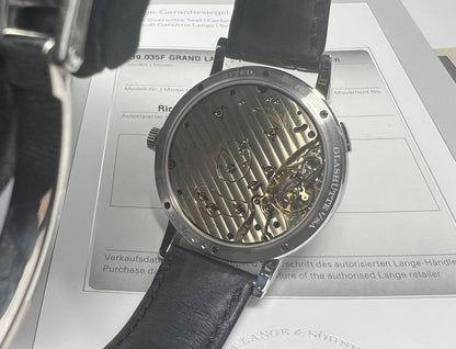 A.Lange &amp; Söhne Grand Lange 1 - Moonphase - 41 MM - Platinum - Black Dial - 139.035
