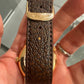 JLC - Master Control World Timer - 38 MM - Rose Gold - Black Dial - Brown Lather Strap - 142.2.92.S