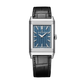 JLC - Reverso Tribute Enamel Monet "San Giorgio Maggiore" - Limited Edition - 45.6 MM x 27.4 MM - White Gold - Blue Guilloché Enamel Dial - Black Leather Strap - Q39334M4