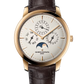 Vacheron Constantin Patrimony Rose Gold 41 MM - Brown Leather Strap - White Dial - 43175/000R-9687