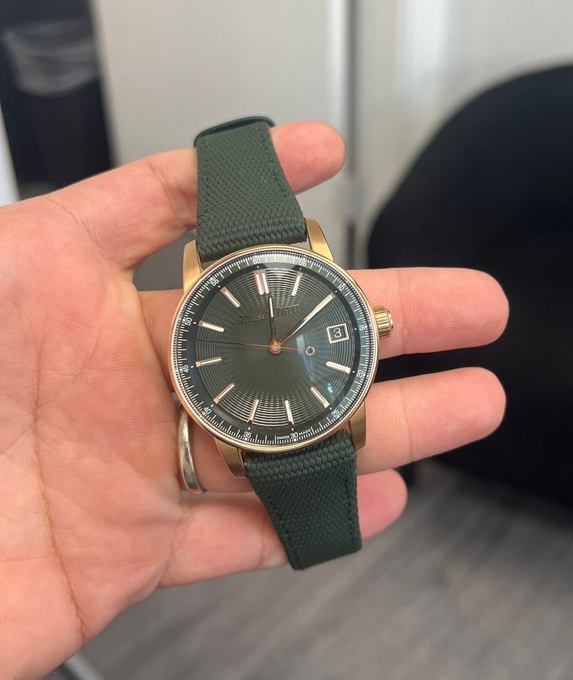 Audemars Piguet - Code 11.59 - 41 MM - Rose Gold - Green Dial - 15210OR.OO.A056KB.01