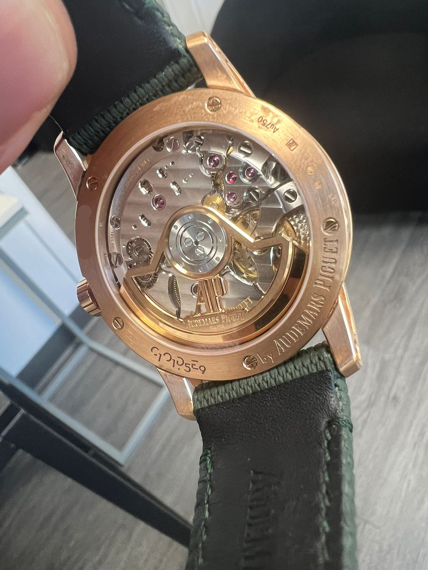 Audemars Piguet - Code 11.59 - 41 MM - Rose Gold - Green Dial - 15210OR.OO.A056KB.01