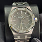 Audemars Piguet Royal Oak - 37 MM - Stainless Steel - Diamond Bezel - Grey Dial - 15451ST.ZZ.1256ST.02