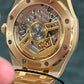 Audemars Piguet Royal Oak 50th Anniversary Pink Gold Selfwinding 41 MM - Pink Gold Bracelet - Black Dial - 15510OR.OO.1320OR.02