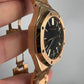 Audemars Piguet Royal Oak Pink Gold Selfwinding 41 MM - Pink Gold Bracelet - Black Dial - 15510OR.OO.1320OR.04