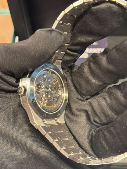 Audemars Piguet - Royal Oak "50ᵀᴴ Anniversary" - 41 MM - Steel - 15510ST.OO.1320ST.03