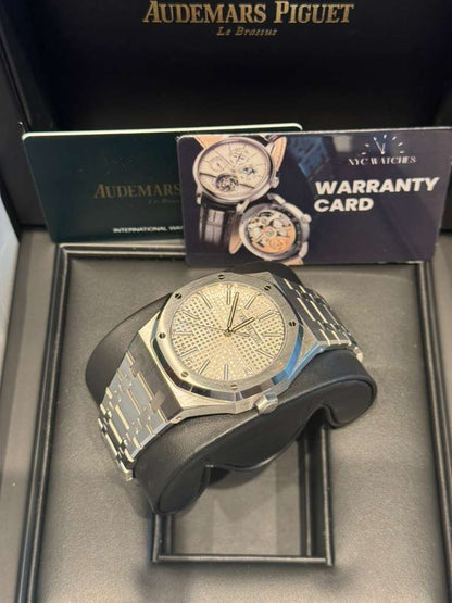 Audemars Piguet - Royal Oak "50ᵀᴴ Anniversary" - 41 MM - Steel - 15510ST.OO.1320ST.03