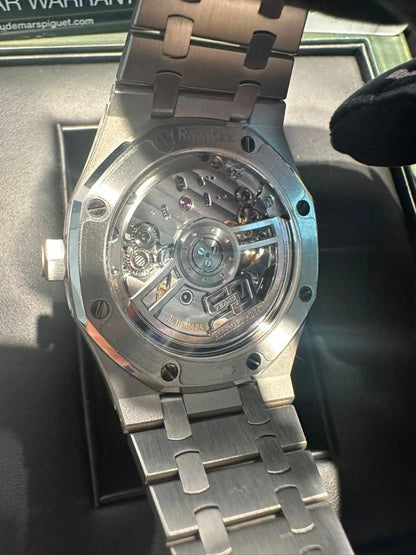 Audemars Piguet Royal Oak "50ᵀᴴ Anniversary" Stainless Steel Selfwinding 41 MM - Stainless Steel Bracelet - Grey Dial - 15510ST.OO.1320ST.05
