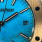 Audemars Piguet - Royal Oak - 37 MM - Yellow Gold - Limited Edition - Turquoise Dial - 15550BA.OO.1356BA.01