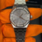 Audemars Piguet Royal Oak Selfwinding 37 MM - Stainless Steel Bracelet - Grey Dial - Diamond Bezel - 15551ST.ZZ.1356ST.06
