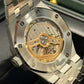 Audemars Piguet Royal Oak Selfwinding 37 MM - Stainless Steel Bracelet - Grey Dial - Diamond Bezel - 15551ST.ZZ.1356ST.06