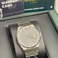 Audemars Piguet Royal Oak Selfwinding 37 MM - Stainless Steel Bracelet - Grey Dial - Diamond Bezel - 15551ST.ZZ.1356ST.06