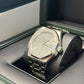 Audemars Piguet Royal Oak Selfwinding 37 MM - Stainless Steel Bracelet - Grey Dial - Diamond Bezel - 15551ST.ZZ.1356ST.06