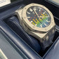 Audemars Piguet Royal Oak Offshore Titanium Selfwinding Music Edition 43 MM - Blue Rubber Strap - Blue Dial - 15600TI.OO.A343CA.01