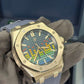 Audemars Piguet Royal Oak Offshore Titanium Selfwinding Music Edition 43 MM - Blue Rubber Strap - Blue Dial - 15600TI.OO.A343CA.01