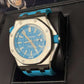 Audemars Piguet Royal Oak Offshore Diver - 42 MM - Stainless Steel - Turquoise Dial - Turquoise Rubber Strap - 15710ST.OO.A032CA.01