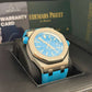 Audemars Piguet Royal Oak Offshore Diver - 42 MM - Stainless Steel - Turquoise Dial - Turquoise Rubber Strap - 15710ST.OO.A032CA.01