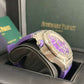Audemars Piguet Royal Oak Offshore Diver - 42 MM - Stainless Steel - Purple Dial - Purple Rubber Strap - 15710ST.OO.A077CA.01