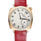 Vacheron Constantin Historiques American Pink Gold 36.5 x 36.5 MM - Red Leather Strap - White Dial - 1100S/000R-B430