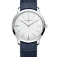 Vacheron Constantin Patrimony White Gold 36 MM - Blue Leather Strap - White Dial - 81530/000G-9681