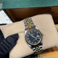 Rolex Datejust - 36 MM - Steel And Yellow Gold - Black Pyramid Dial - 16233 bkpr