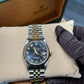 Rolex Datejust - 36 MM - Steel And Yellow Gold - Black Pyramid Dial - 16233 bkpr