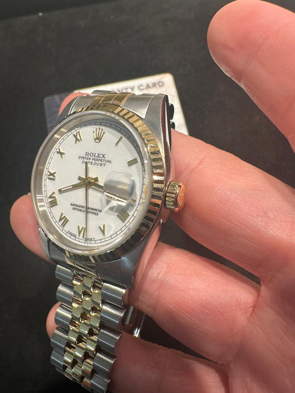 Rolex Datejust - 36 MM - Steel And Yellow Gold - 16233 whr