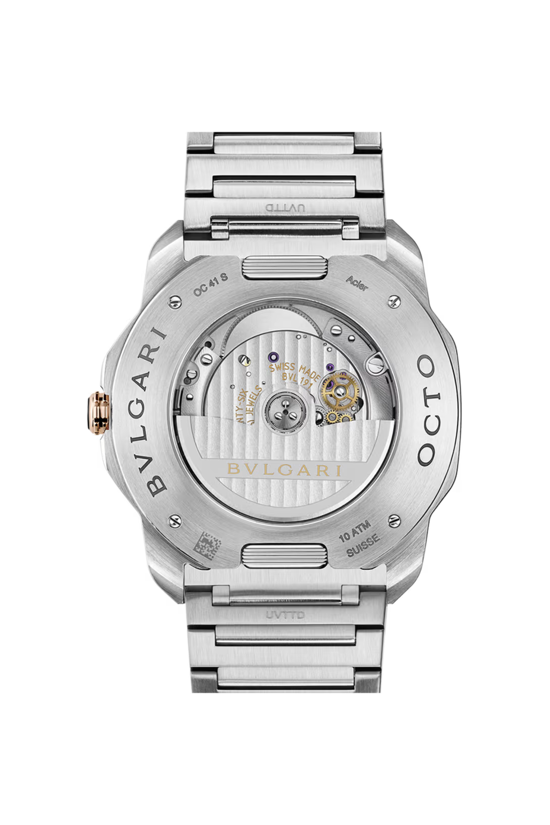 Bvlgari Octo Roma - 41 MM - Stainless Steel And Rose Gold - Blue Dial - 103926