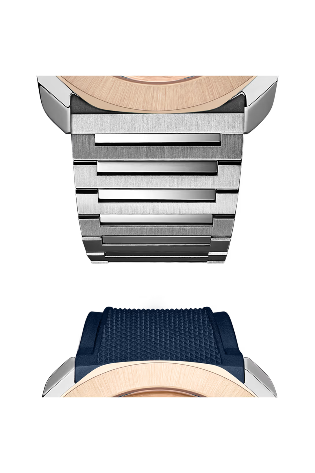 Bvlgari Octo Roma - 41 MM - Stainless Steel And Rose Gold - Blue Dial - 103926