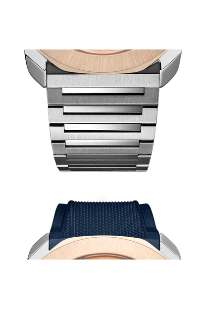 Bvlgari Octo Roma - 41 MM - Stainless Steel And Rose Gold - Blue Dial - 103926