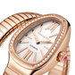 Bvlgari Serpenti Tubogas - 35 MM - Rose Gold - White Dial - 103903