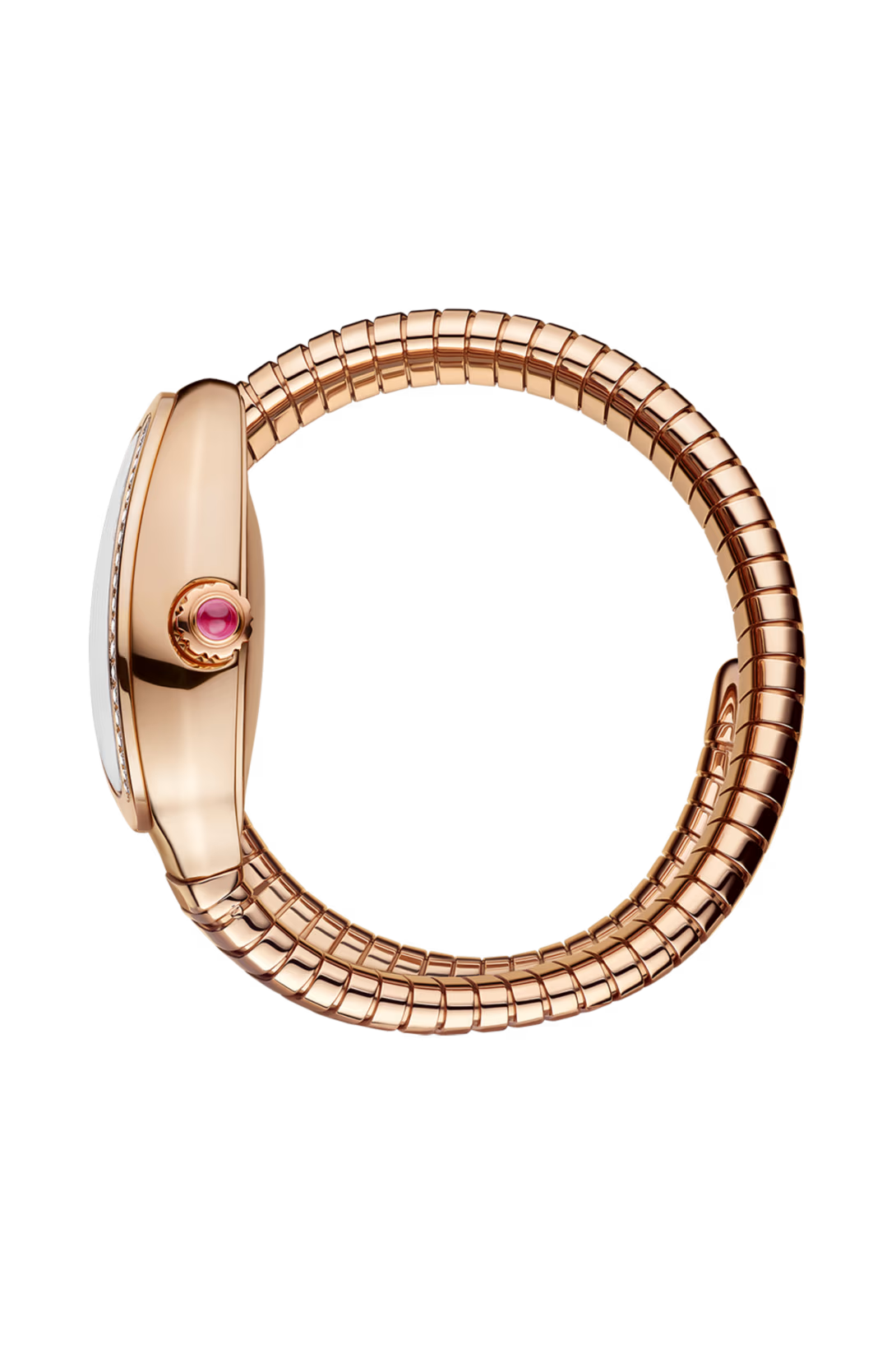 Bvlgari Serpenti Tubogas - 35 MM - Rose Gold - White Dial - 103903