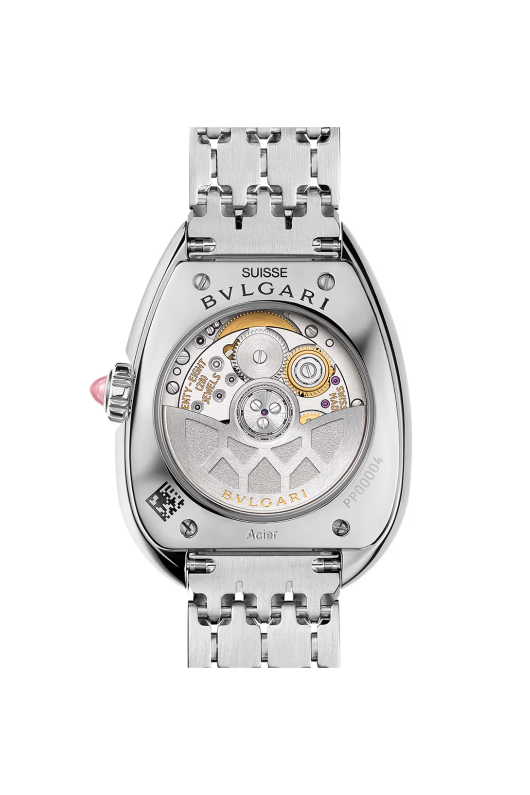 Bvlgari Serpenti Seduttori - 34 MM - Stainless Steel - White Dial - 104060